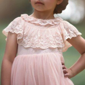 Trish Scully Giovanna Gown Pink Size 14